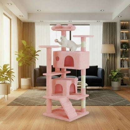 Torre per gatti di lusso  – parco giochi multilivello per gattini